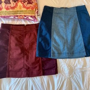 Free people skirt DUO 💋
